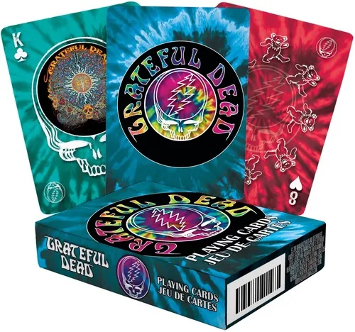 Grateful Dead- Playing Cards - Tie Dye Deck — Memorabilia